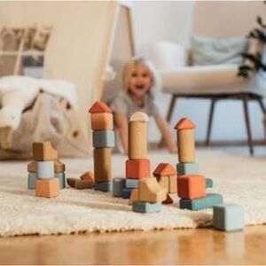 Korko Building Blocks 40 pcs | lightweight, safe for baby, easy to grip, quiet